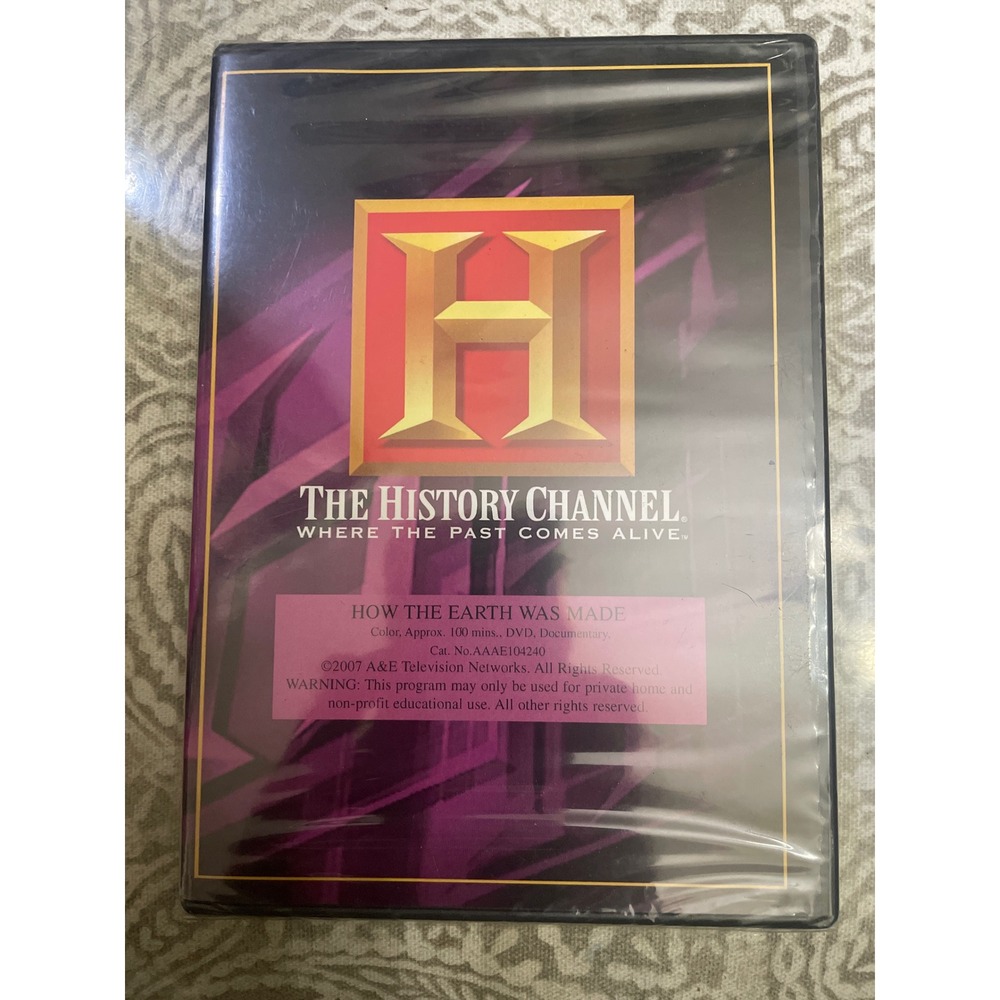 History Channel How The Earth Was Made DVD 2007 Documentary AAAE104240 New Seal
